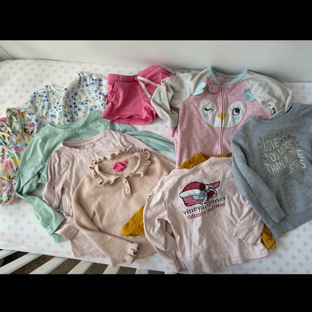 Vineyard Vines Kids Pink Long Sleeve Shirt